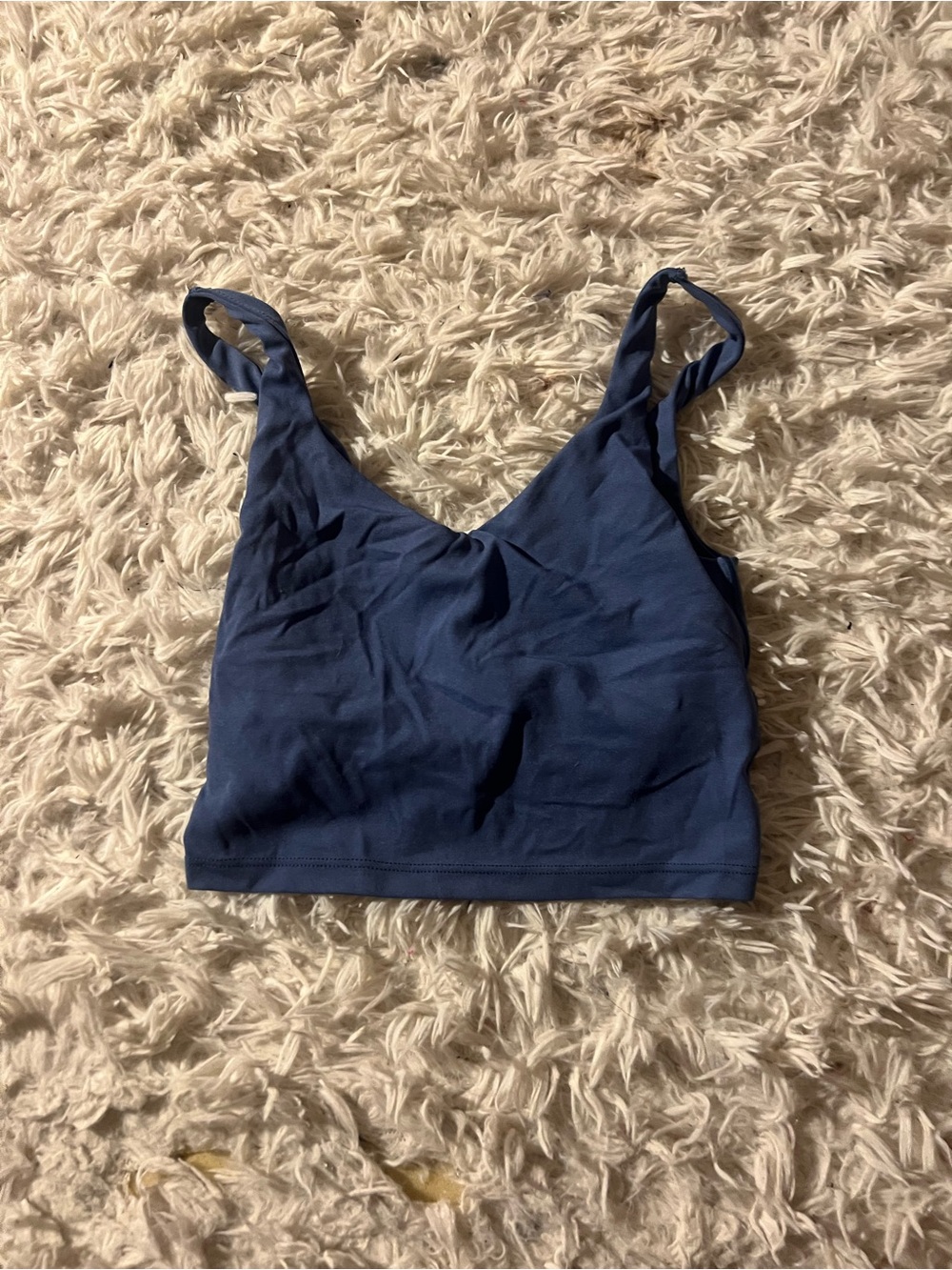 aerie Deep Navy V-Neck Bralette